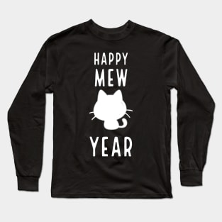 Happy Mew Year! Long Sleeve T-Shirt